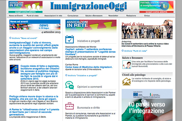 ImmigrazioneOggi / videoweb